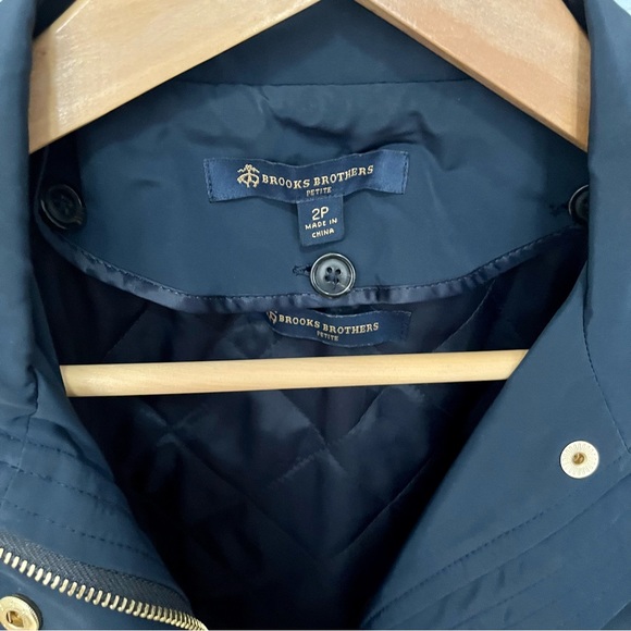 New brooks brothers water repellent jacket removable quilted lining classic - Picture 3 of 8